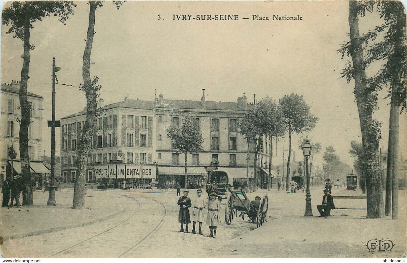 VAL DE MARNE  IVRY SUR SEINE   Place Nationale - Ivry Sur Seine