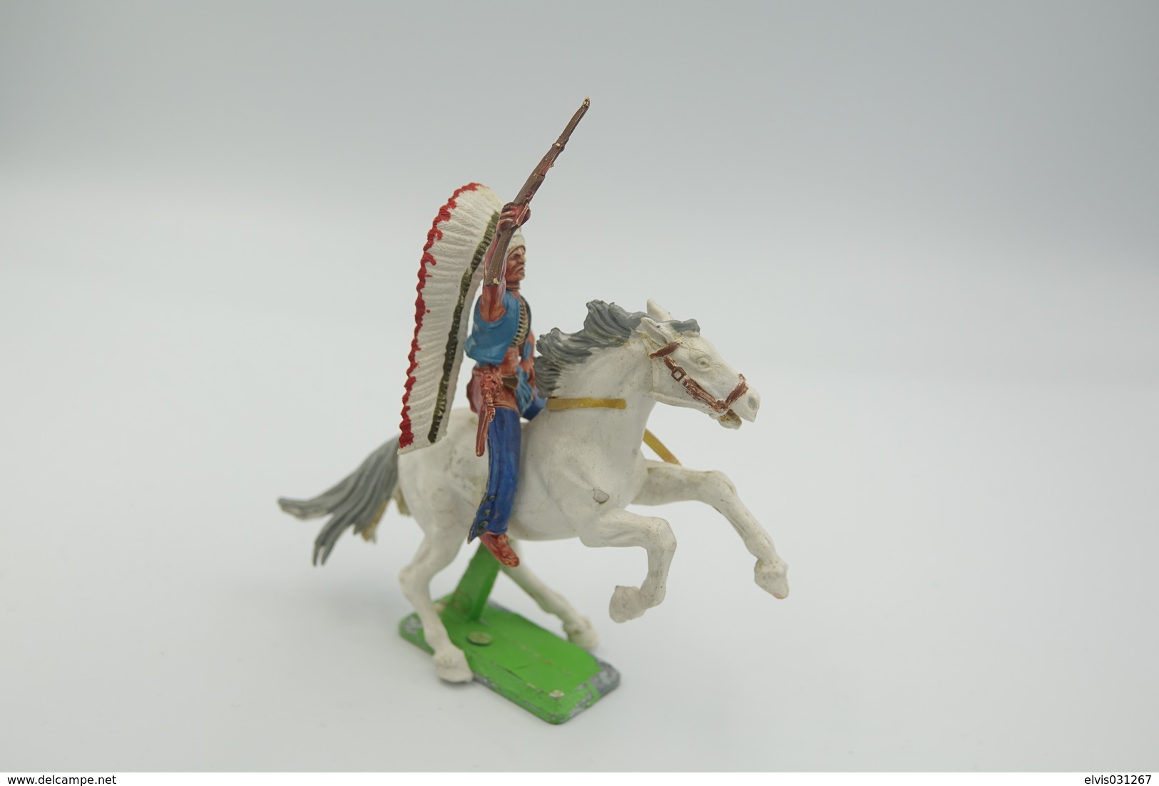 Britains Ltd, Deetail : INDIANS ON HORSE , Made In England, *** - Britains