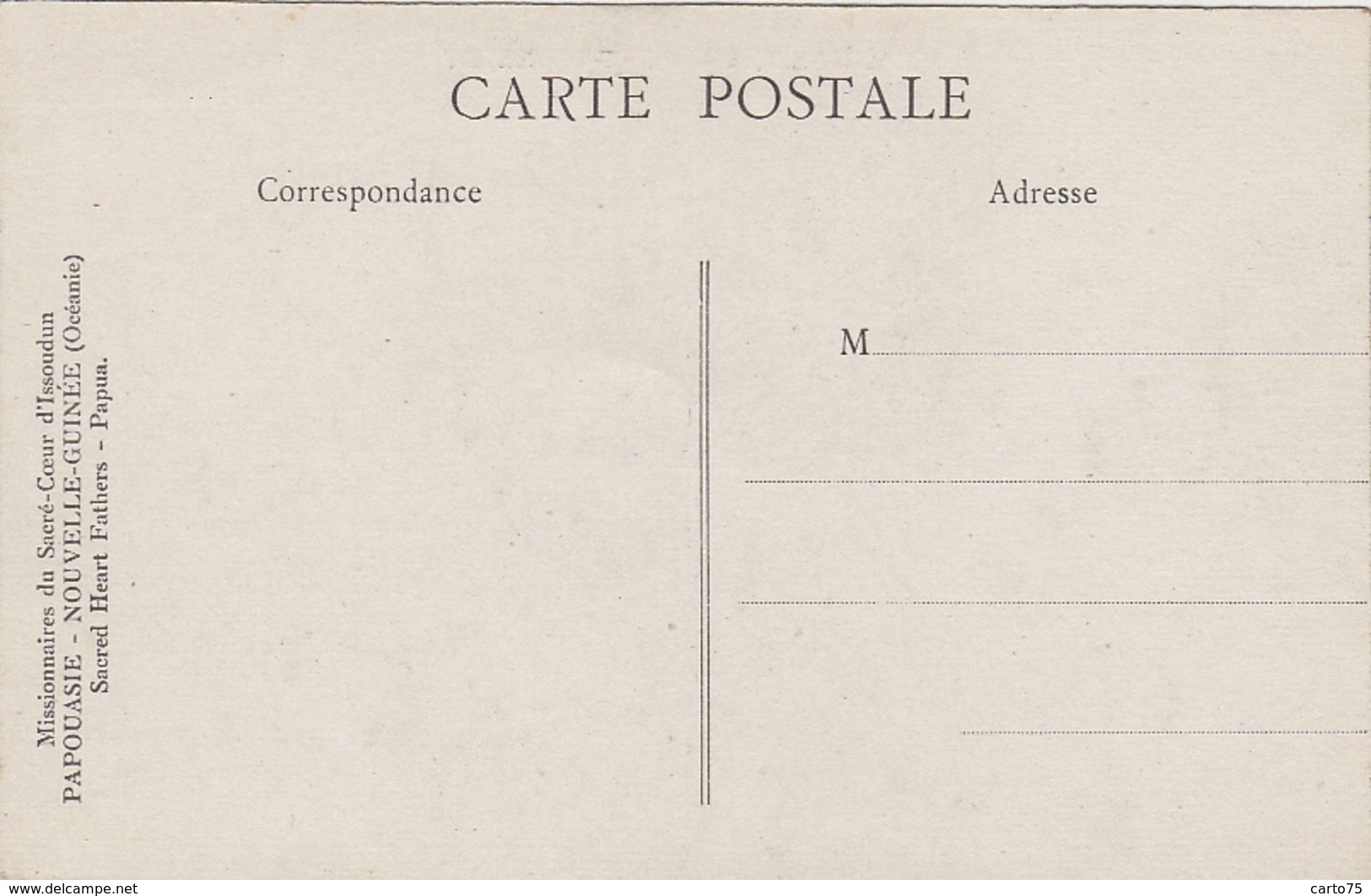 Océanie - Papouasie-Nouvelle-Guinée - Hononghe - Residence - Papua - Missions Issoudun - Papua Nuova Guinea