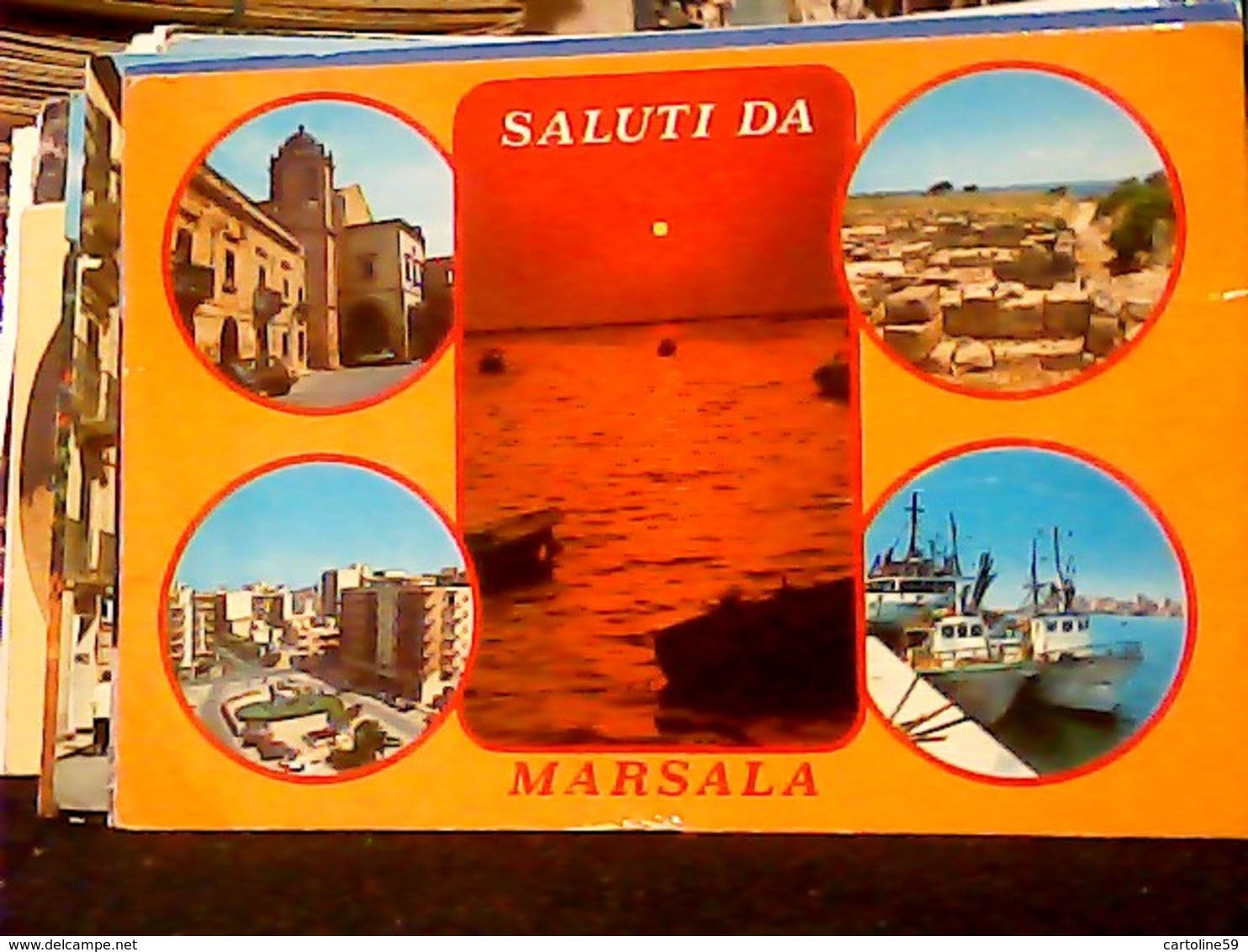 2 Card MARSALA VB1984\2018   HO7381 - Marsala