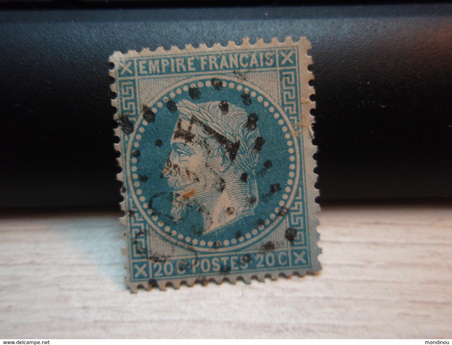 Timbre Empire Français 20 C. Napoléon III  Lauré. 29 A Oblitéré. 4166 - 1863-1870 Napoleon III With Laurels