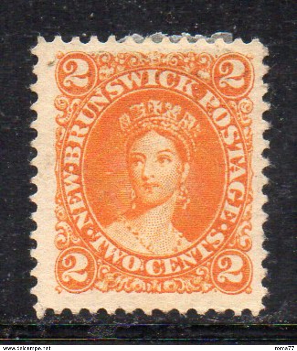 540 490 - NEW BRUNSWICK CANADA' 1860 , Yvert N. 5 Usato (M2200)  SENZA GOMMA - Unused Stamps