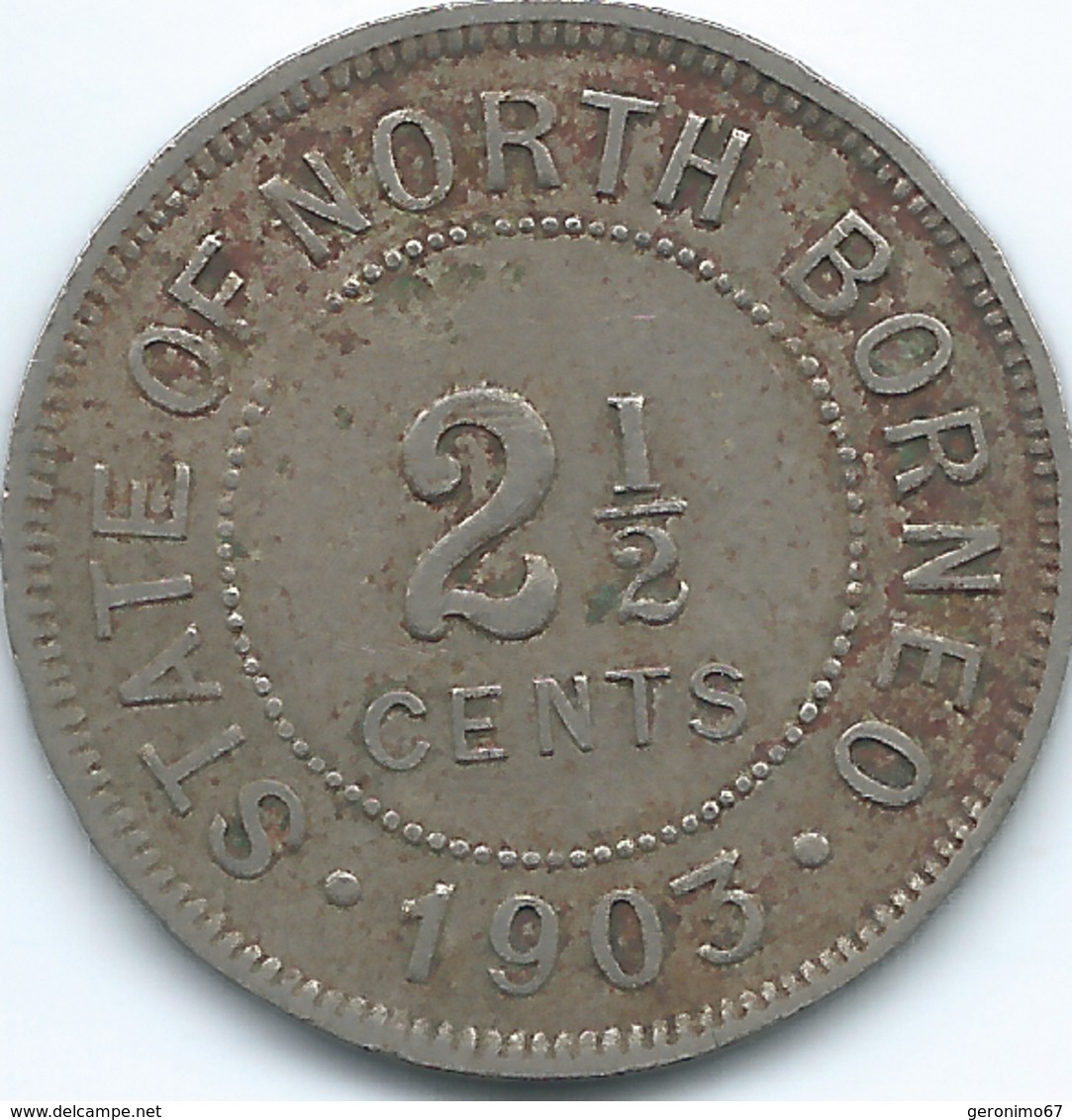 State Of North Borneo - 1903 H - 2½ Cents - KM4 - Kolonien