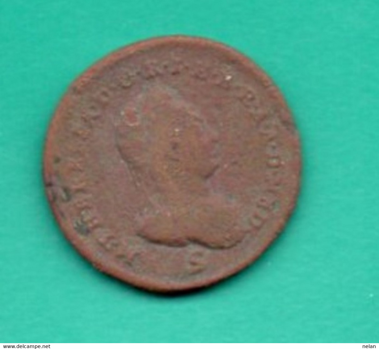 ITALIA-STATI  1 SOLDO 1777 KM-186 MILAN-MARIA THERESA-BELLISSIA - Feudal Coins