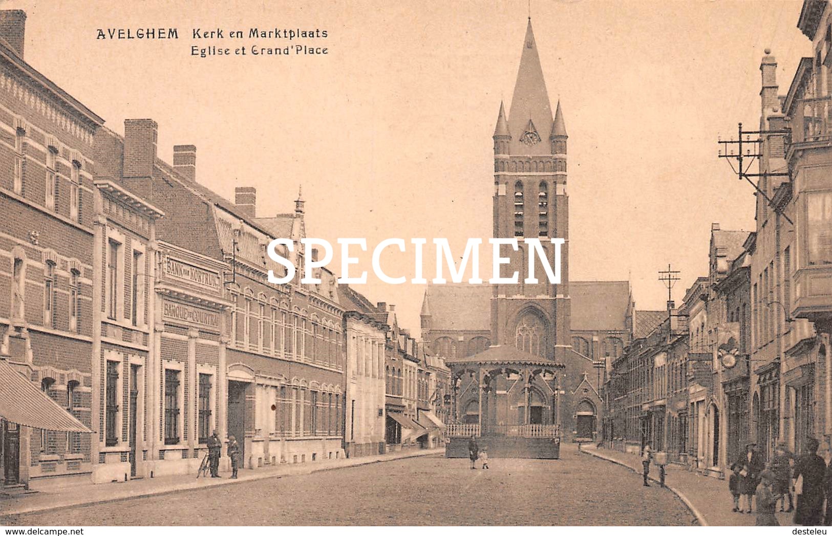 Kerk En Marktplaats - Avelgem - Avelgem