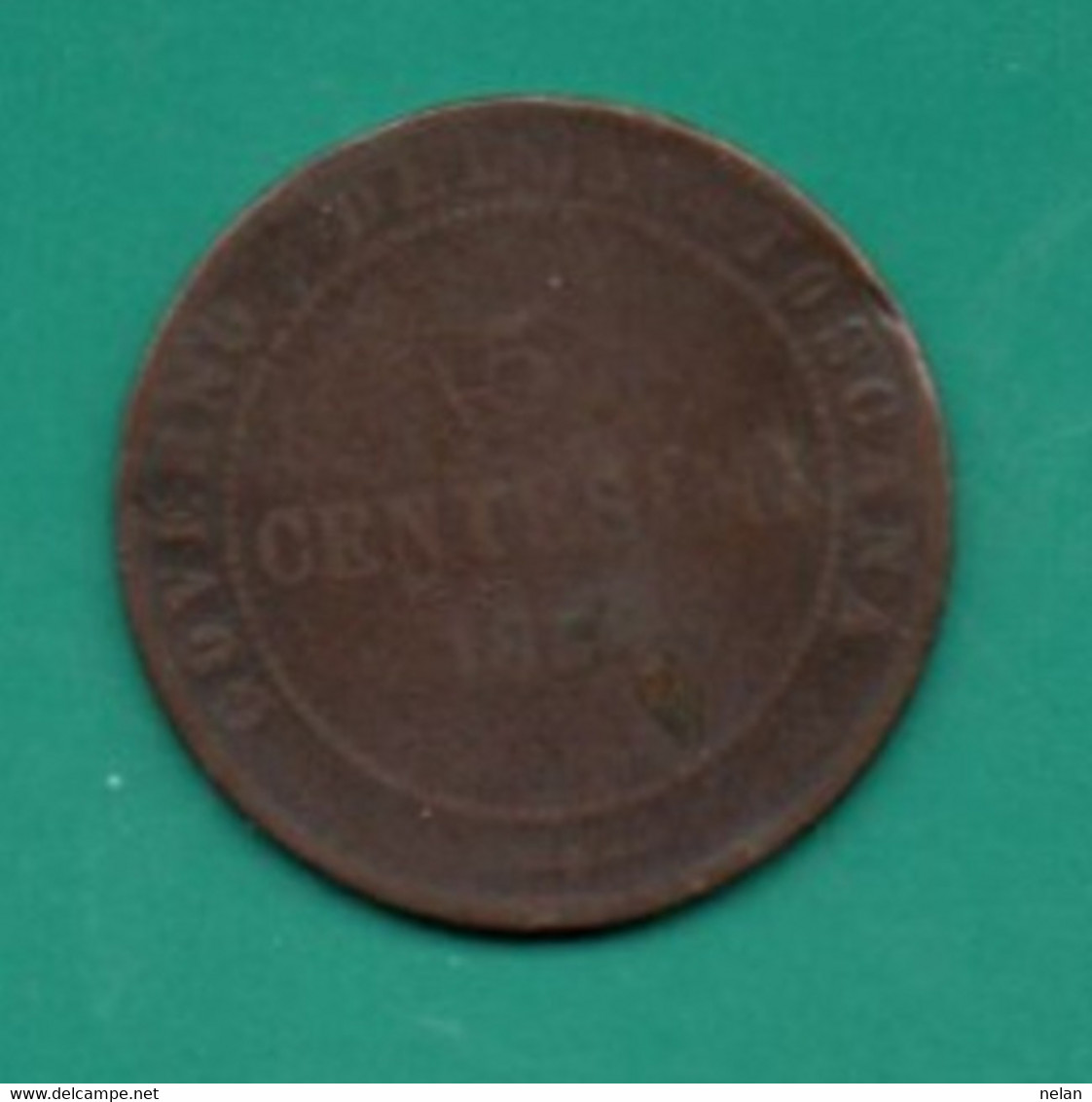 ITALIA-STATI  5 CENTESIMI 1859  KM-6 - Monedas Feudales