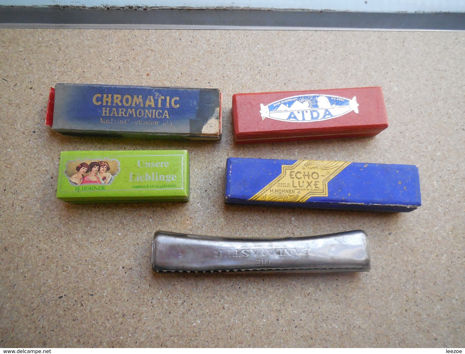 Harmonica Hohner Bandmaster, Lot D'harmonica - Musikinstrumente