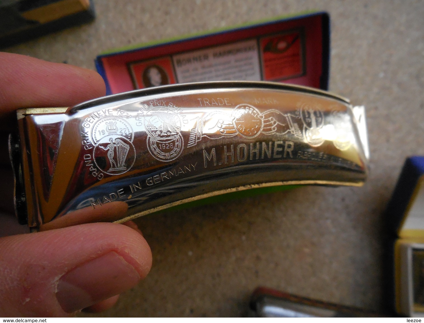 harmonica hohner bandmaster, lot d'harmonica