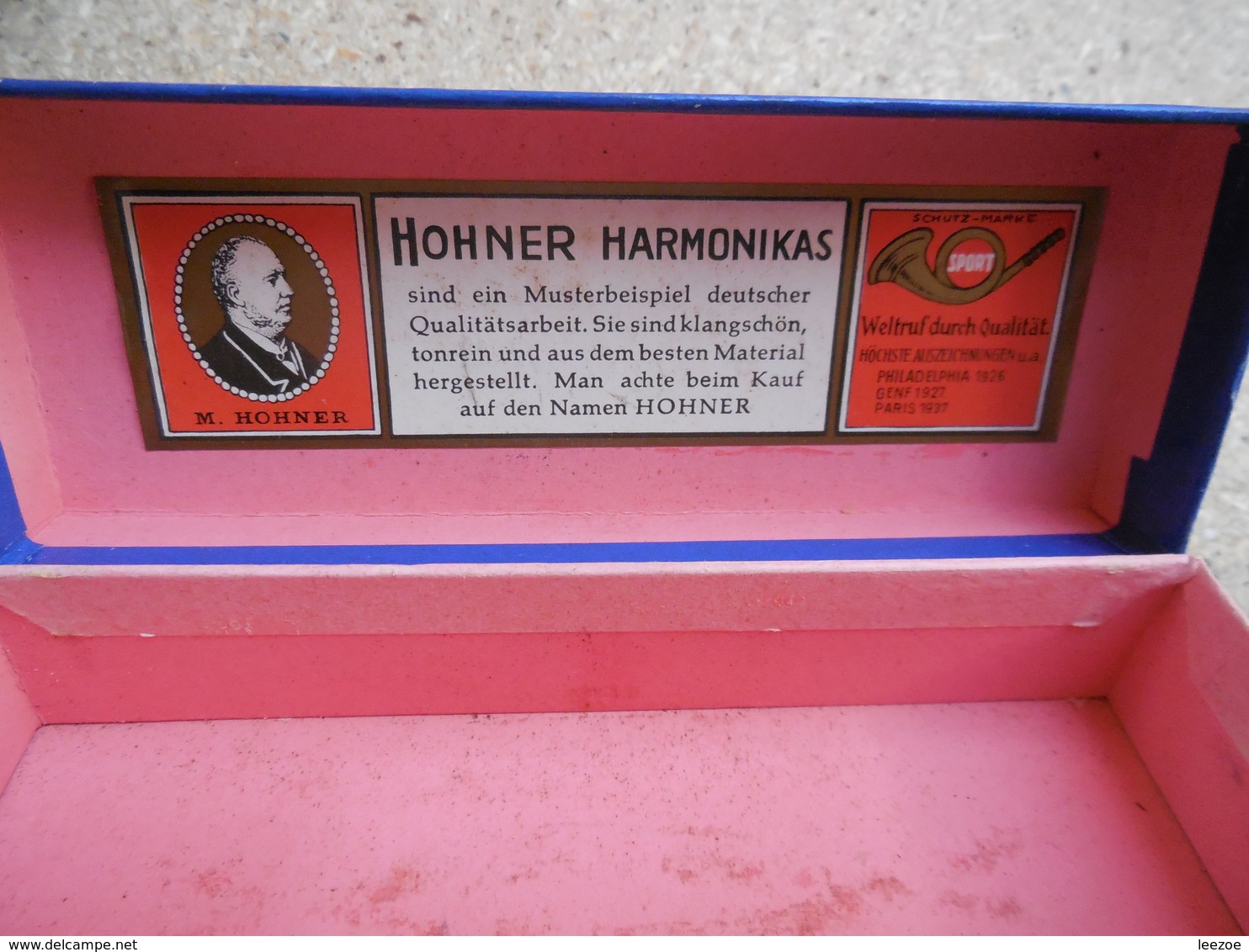 harmonica hohner bandmaster, lot d'harmonica