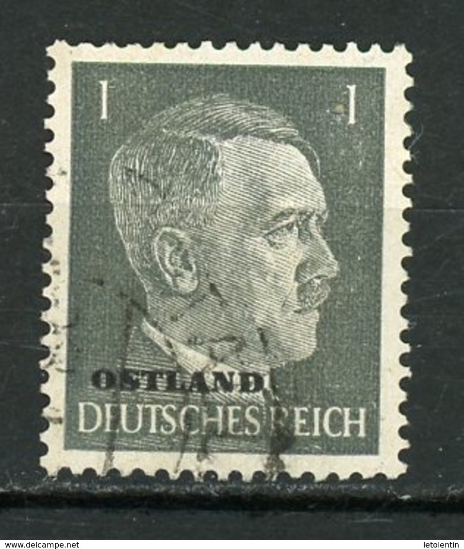 URSS : OCCUPATION ALLEMANDE -  N° Yvert  21 Obli. - 1941-43 Deutsche Besatzung