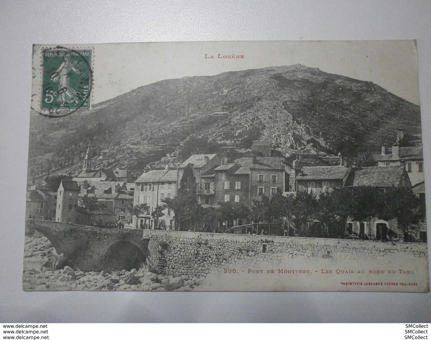 48 Le Pont De Montvert, Les Quais Au Bord Du Tarn (7706) - Le Pont De Montvert