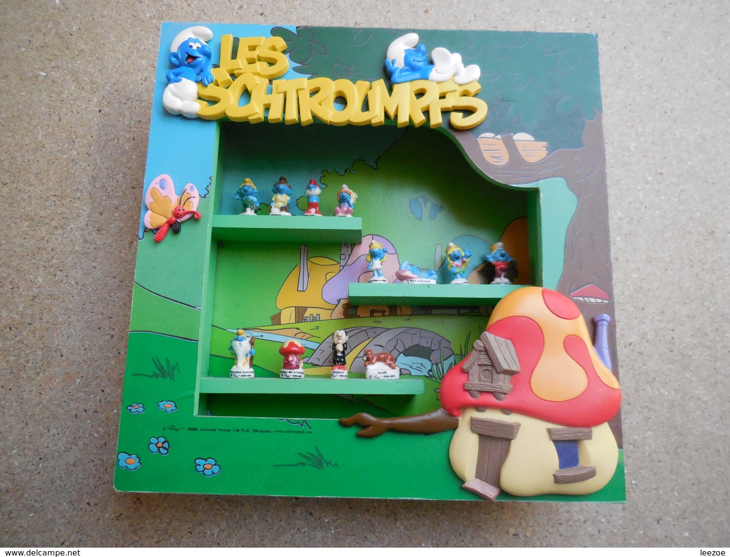 Coffret Fèves Schtroumpfs (smurfs) à L'occasion Des 50 Ans - Strips