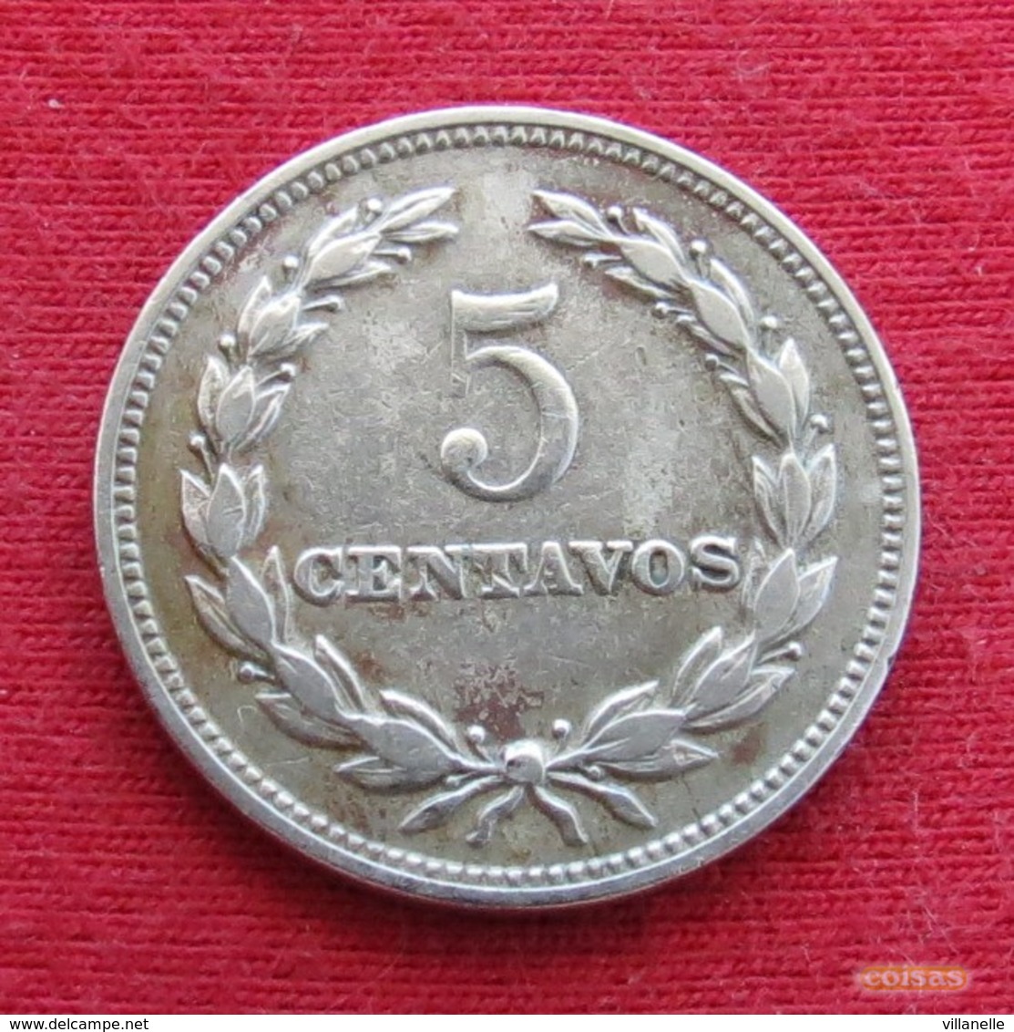 El Salvador 5 Centavos 1959 KM# 134 - Salvador