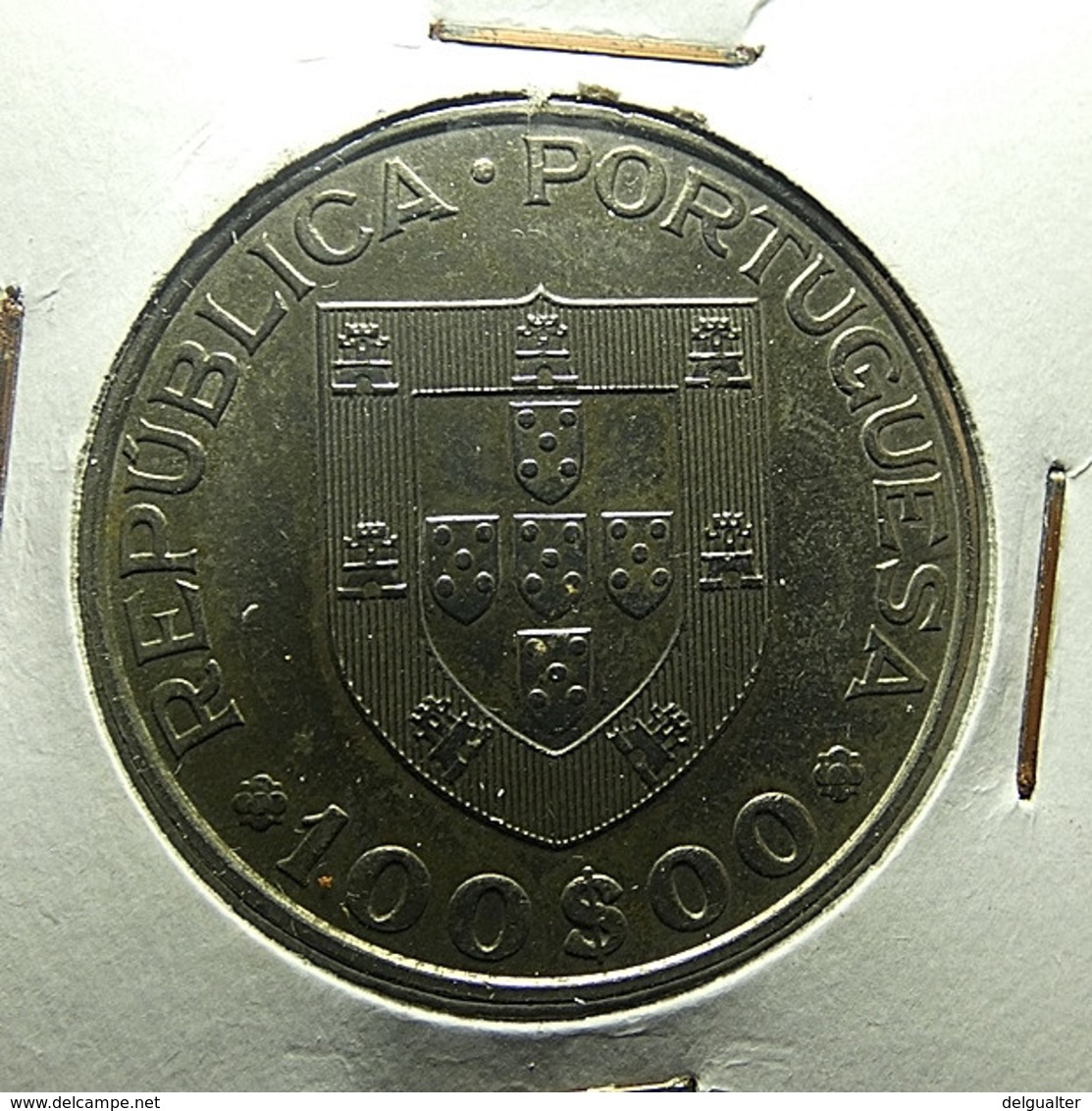 Portugal 100 Escudos 1984 Ano Internacional Do Deficiente - Portogallo