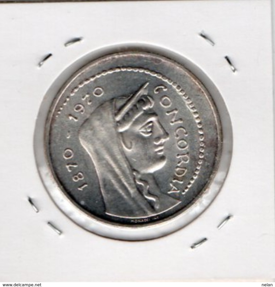 ITALIA- 1000 LIRE 1970  KM-101  FDC  ARGENTO - 1 000 Liras