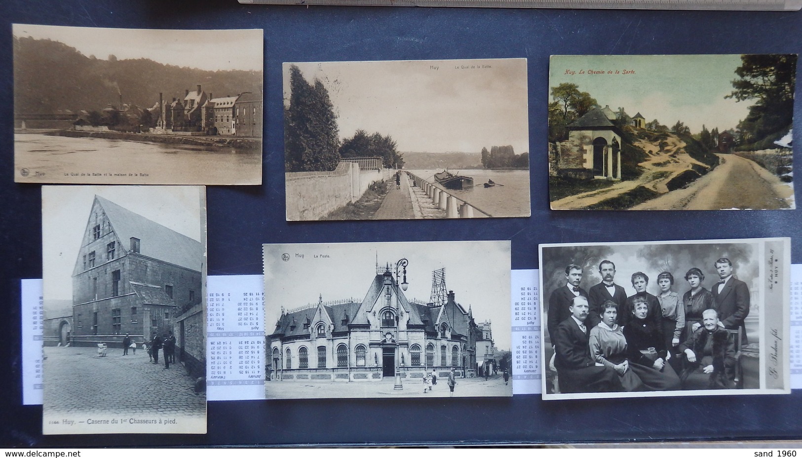 3) Huy - Lot De 6 Cartes Postales - 2 Scans - Huy