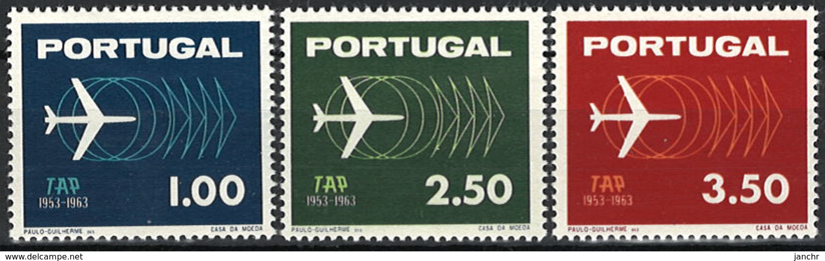 Portugal 1963. Mi.Nr. 951-53, *, MLH - Ungebraucht