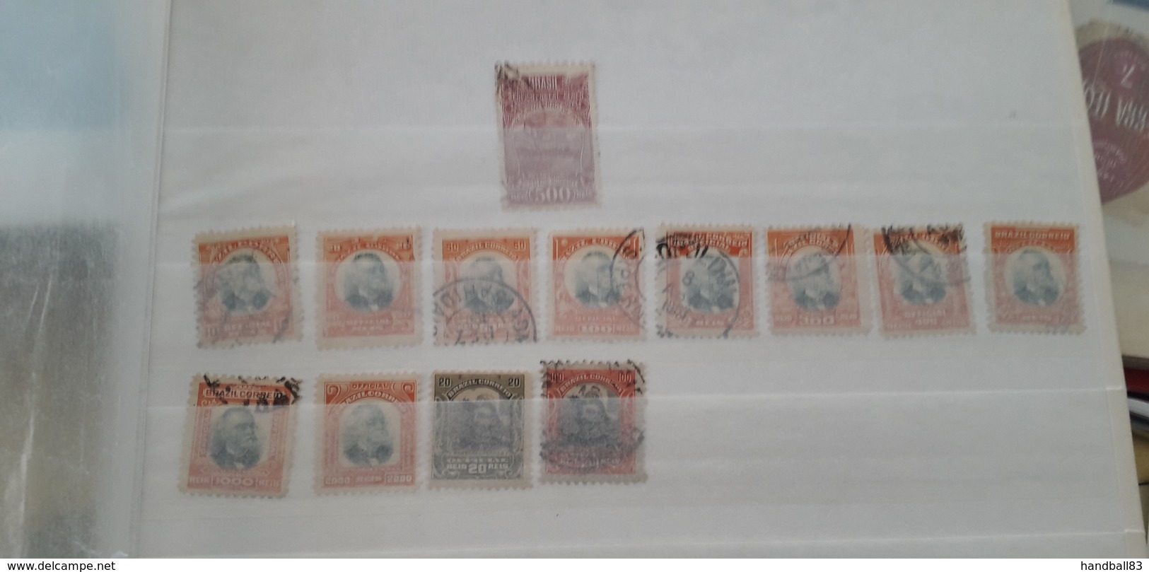 Brésil Lot De 60timbres Obliteres Differents - Verzamelingen & Reeksen