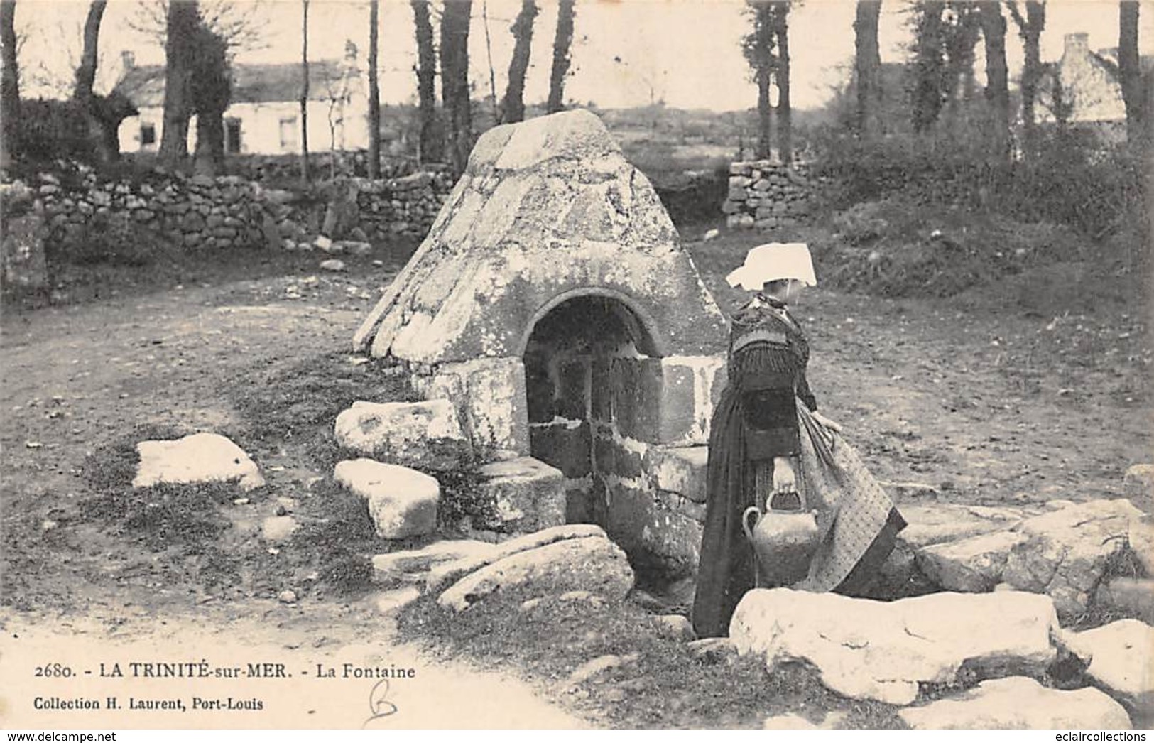 La Trinité Sur Mer         56      La Fontaine              (Voir Scan) - La Trinite Sur Mer