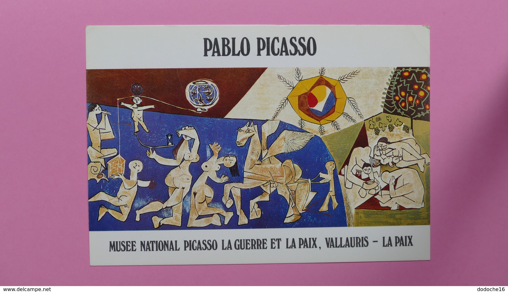 PABLO PICASSO - Musée National Picasso La Guerre Et La Paix - VALLAURIS - LA PAIX - Picasso