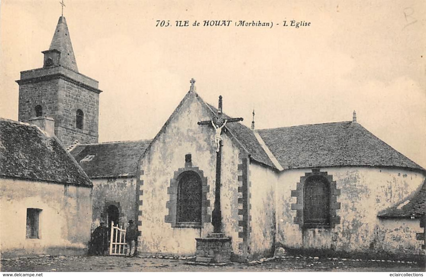 Ile De Houat          56       L'Eglise       (Voir Scan) - Other & Unclassified