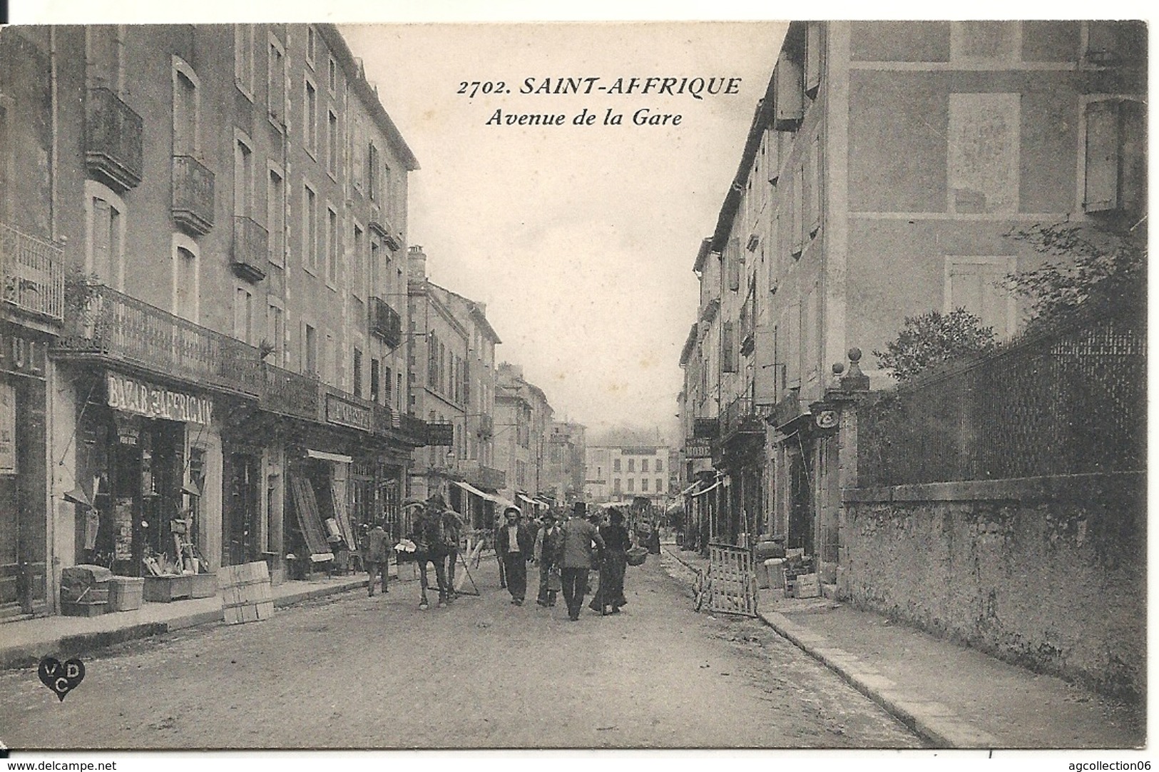 AVENUE DE LA GARE. BAZAR AFRICAIN - Saint Affrique