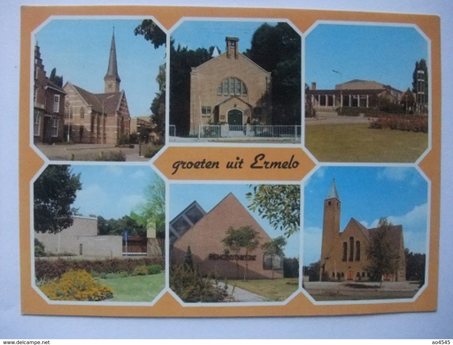 N92 Ansichtkaart Groeten Uit Ermelo - 1985 - Ermelo