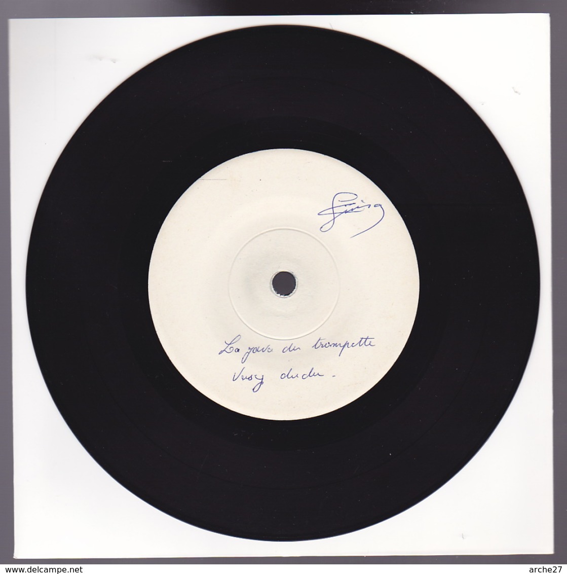 DISQUE VINYLE - 45T - échantillon - Test Pressing - 5 - Musicals