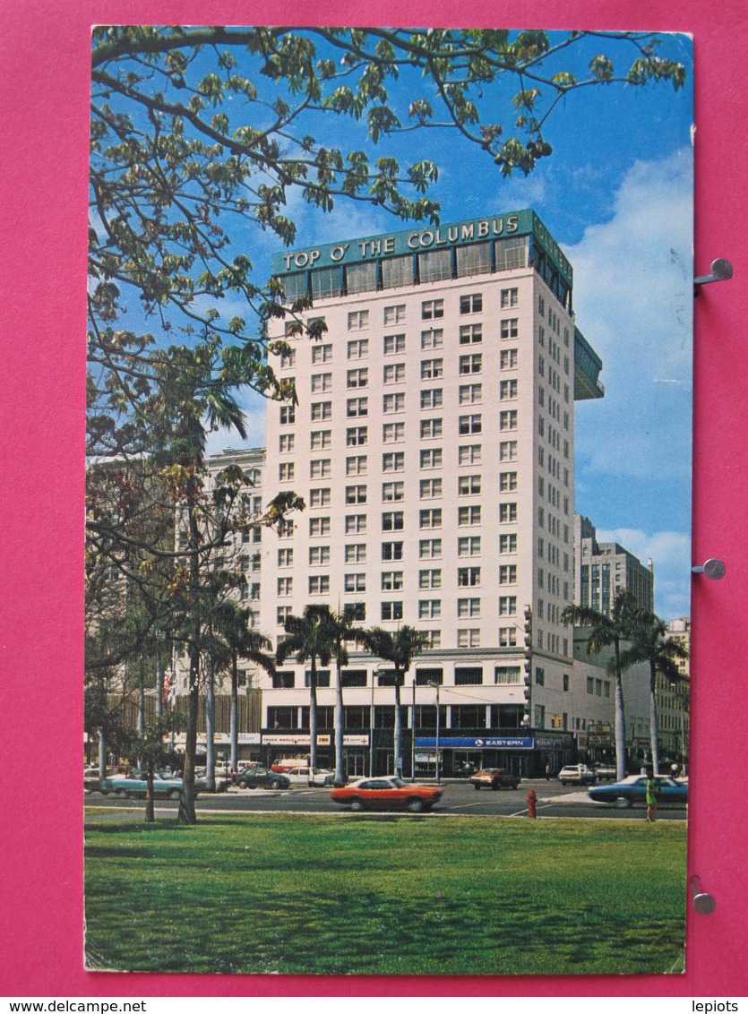 Visuel Très Peu Courant - USA - Miami - The Colombus Hotel - Recto Verso - Miami