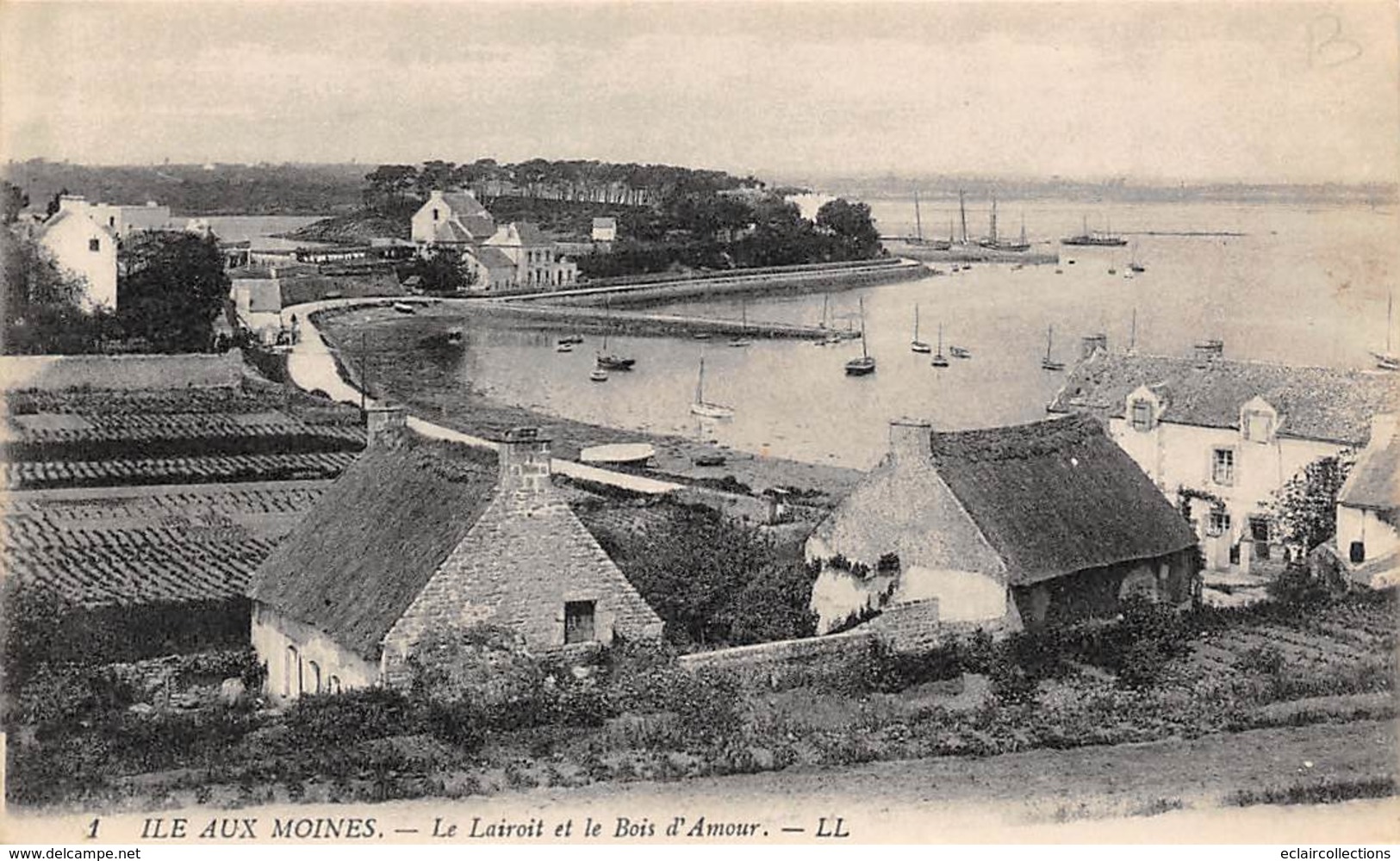 Ile Aux Moines         56           Le Lairoit Et Le Bois D'amour  1         (Voir Scan) - Ile Aux Moines