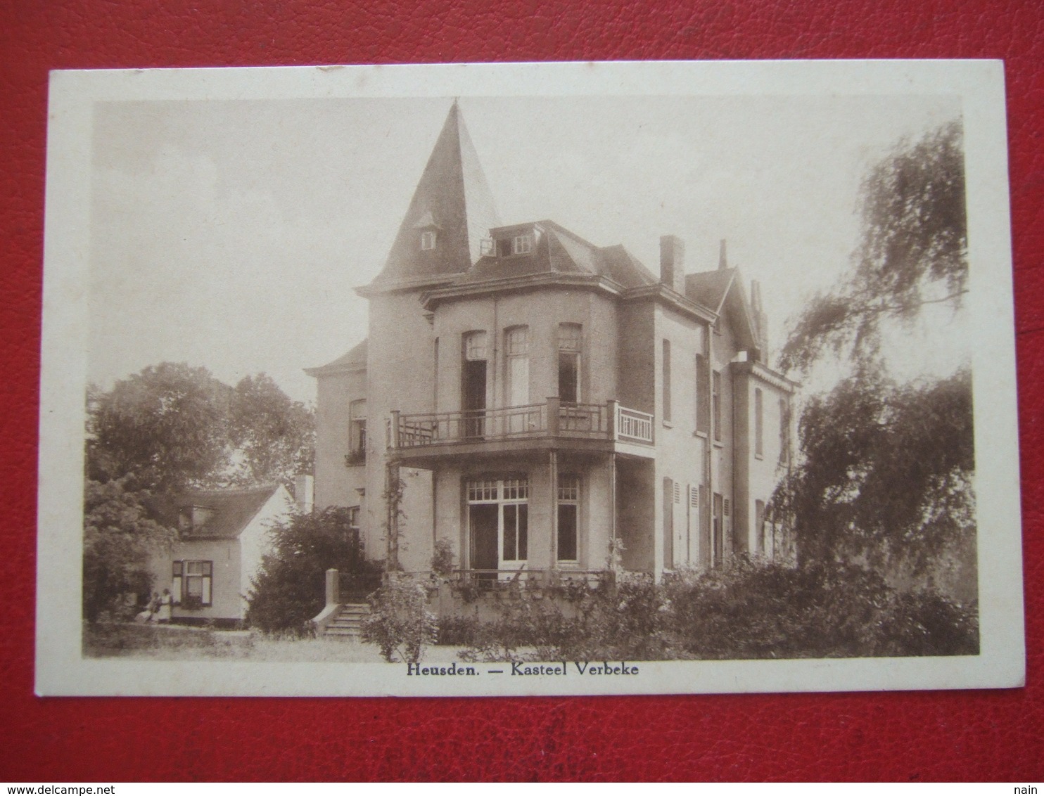 BELGIQUE - HEUSDEN - " KASTEEL VERBEKE " - -----   " RARE " ----- - Destelbergen