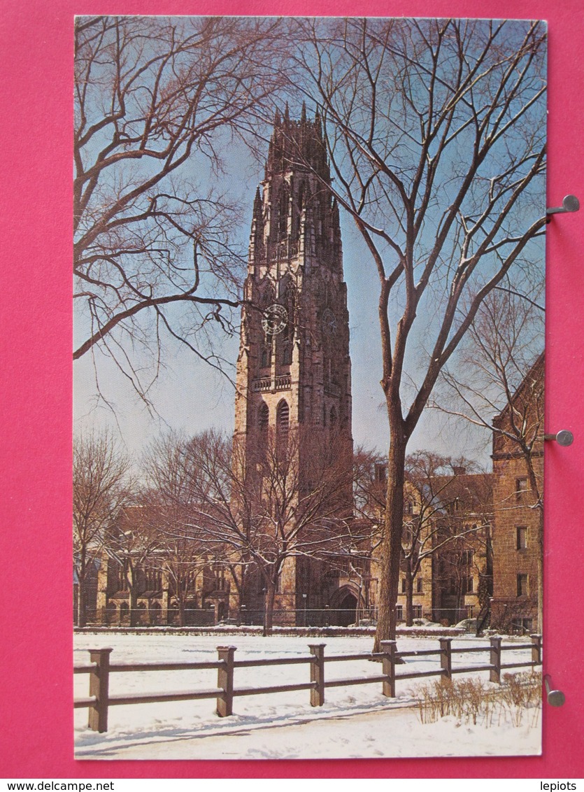 Visuel Très Peu Courant - USA - New Haven - Yale University - Harkness Tower - Excellent état - New Haven