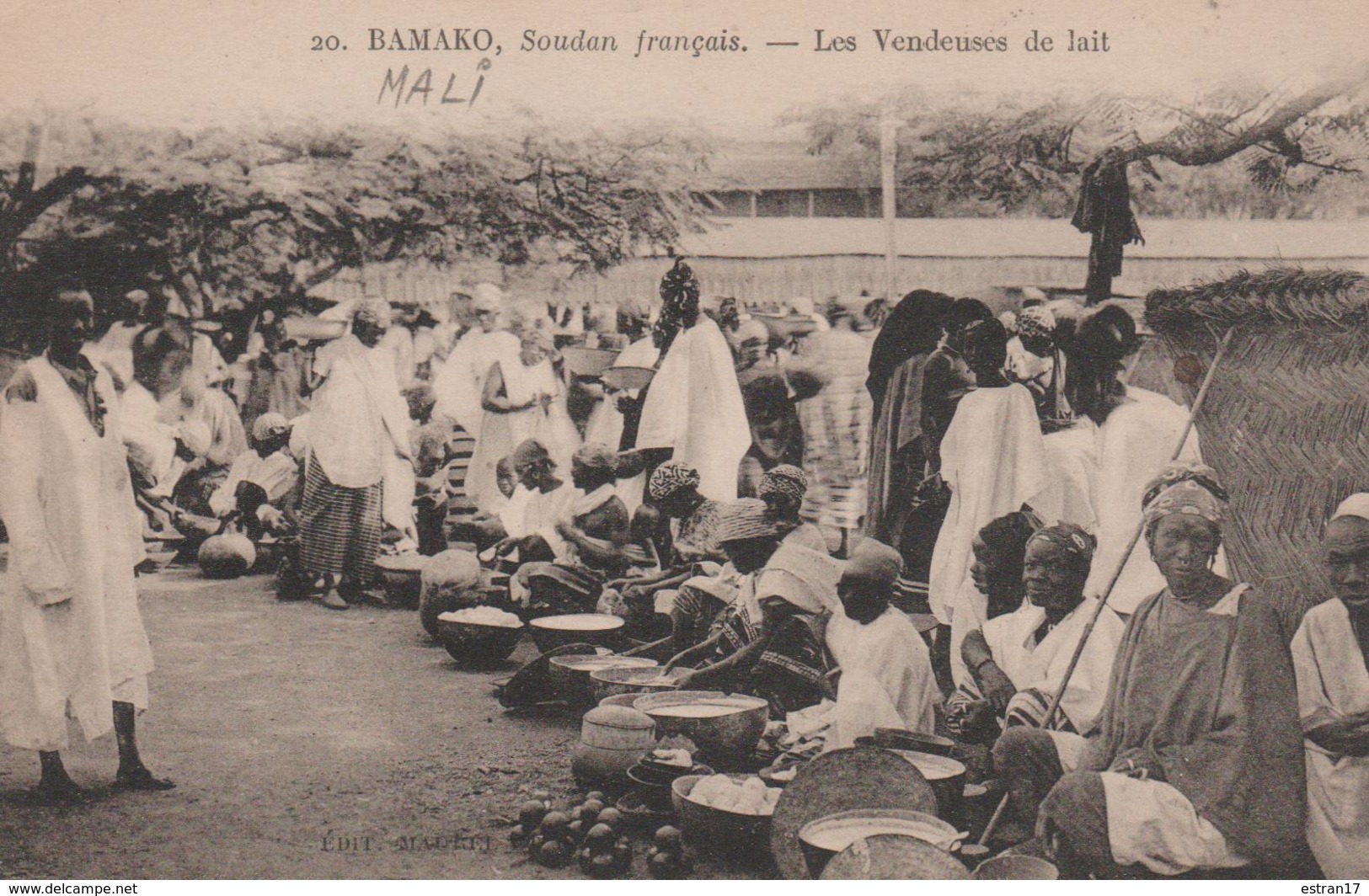 SOUDAN  BAMAKO  LES VENDEUSES DE LAIT - Soudan