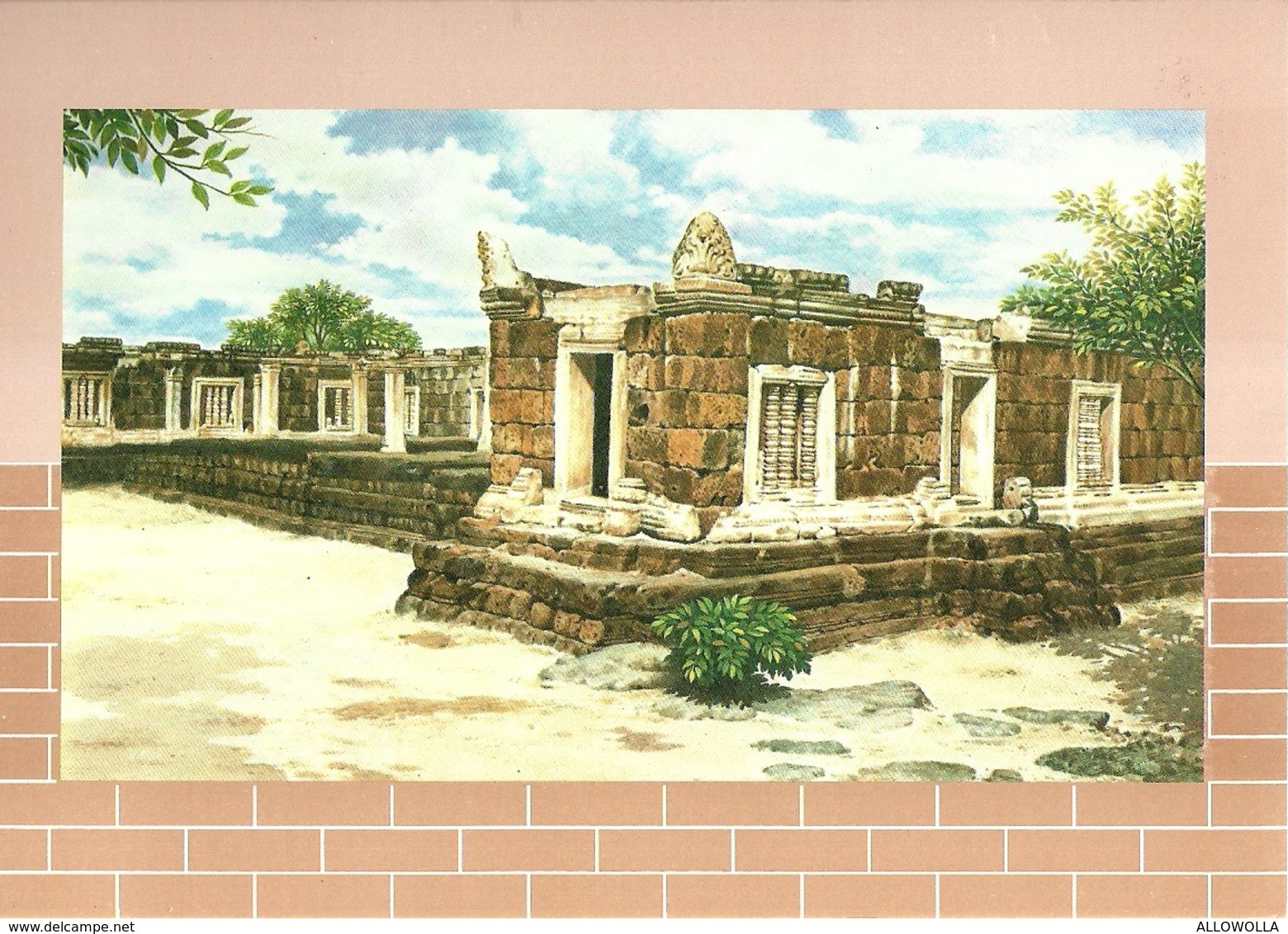 7297 " THAI HERITAGE CONSERVATION 1997 "- 4 THAILAND POSTCARD - Thaïlande