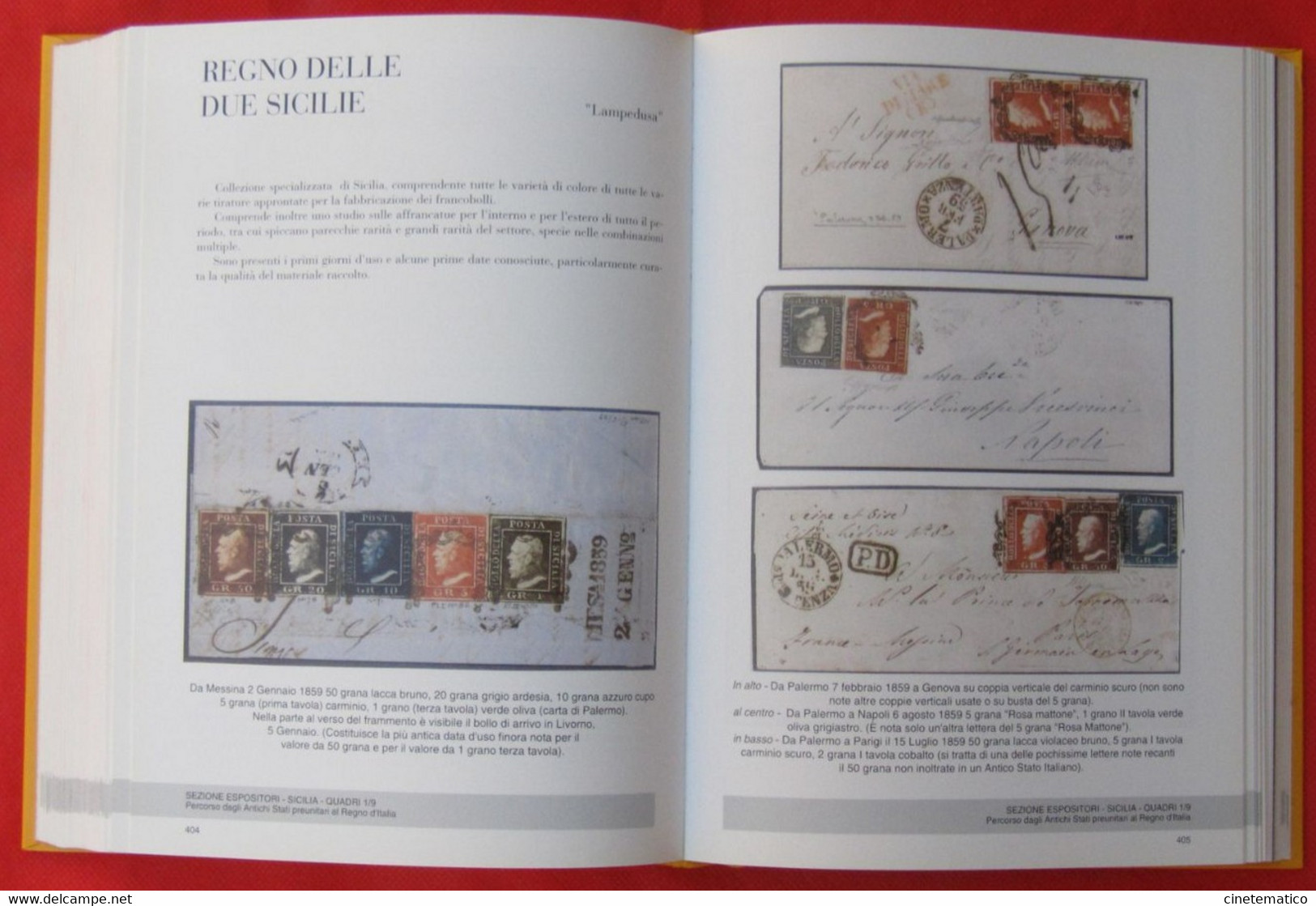 Catalogo "IL RISORGIMENTO ITALIANO ATTRAVERSO LA STORIA DELLE COMUNICAZIONI" - Poste Militaire & Histoire Postale