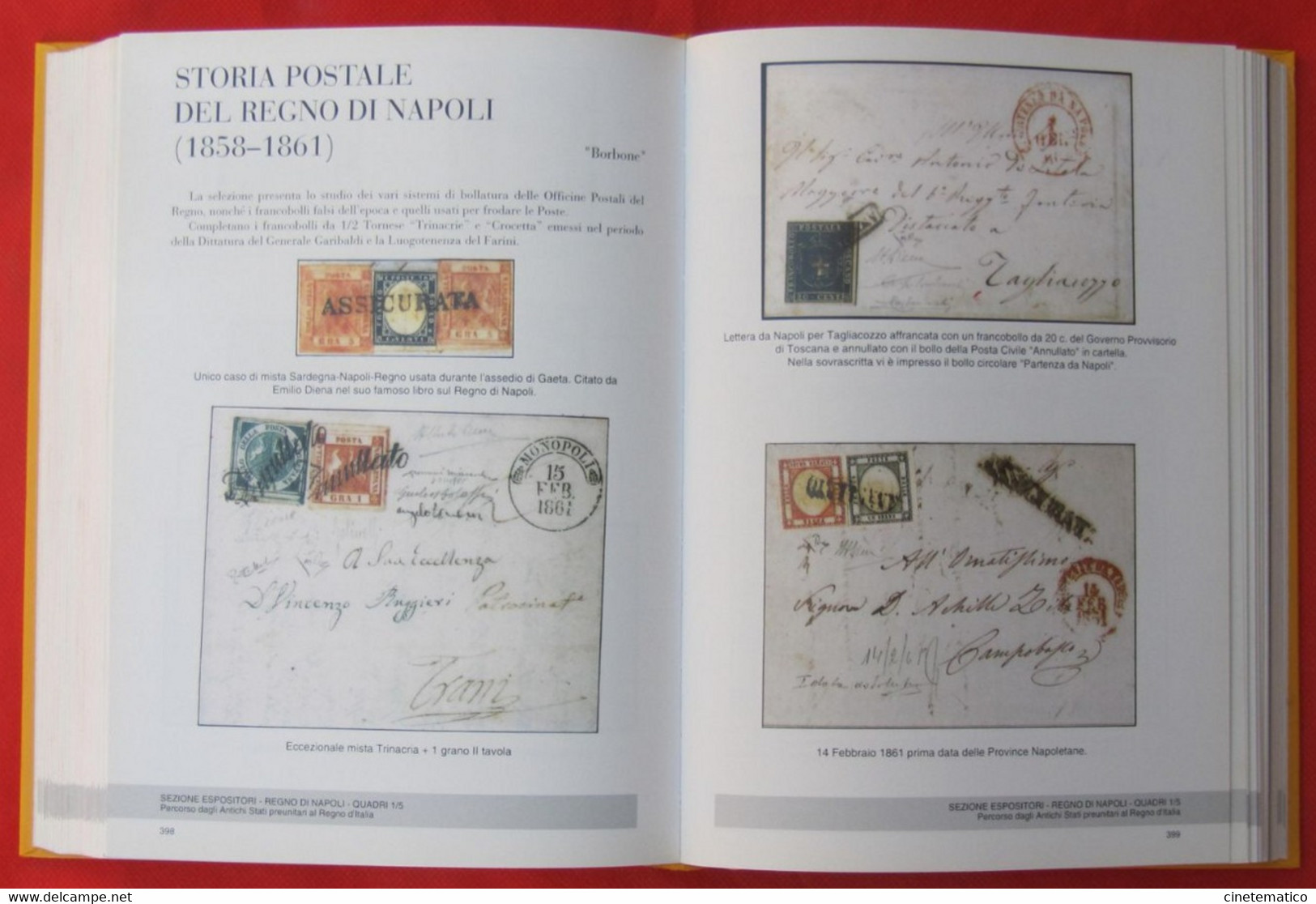 Catalogo "IL RISORGIMENTO ITALIANO ATTRAVERSO LA STORIA DELLE COMUNICAZIONI" - Correomilitar E Historia Postal