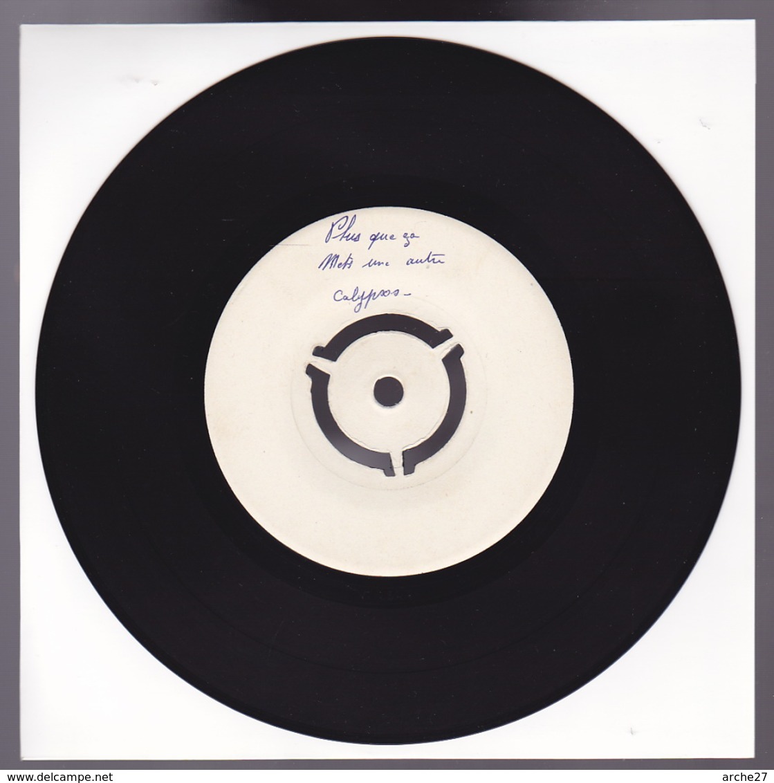 DISQUE VINYLE - 45T - échantillon - Test Pressing - 905189 - 12 - Musicals