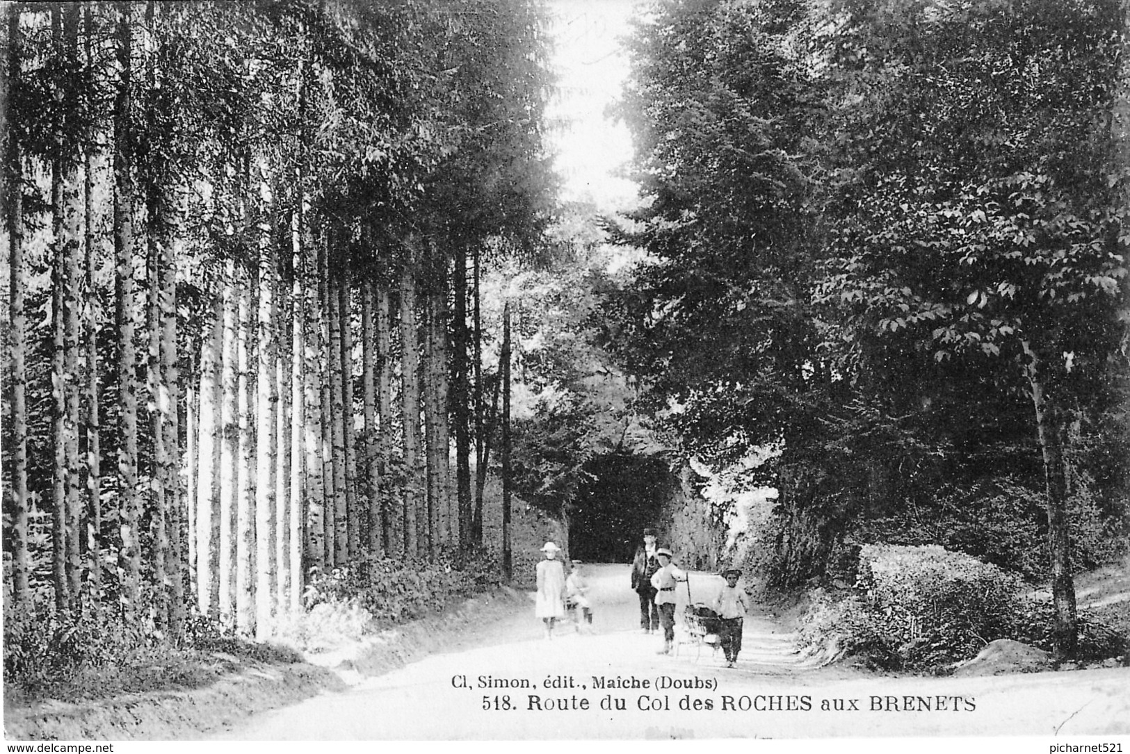 SUISSE - Le col des Roches (NE) - 10 CPA.bon état. Editeurs divers. Bon état. 10 scan.