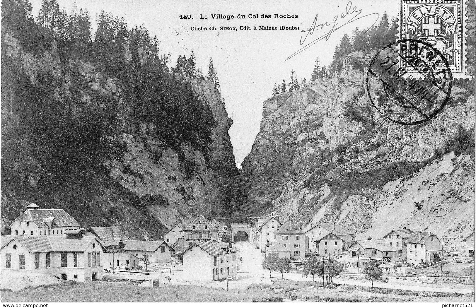 SUISSE - Le col des Roches (NE) - 10 CPA.bon état. Editeurs divers. Bon état. 10 scan.