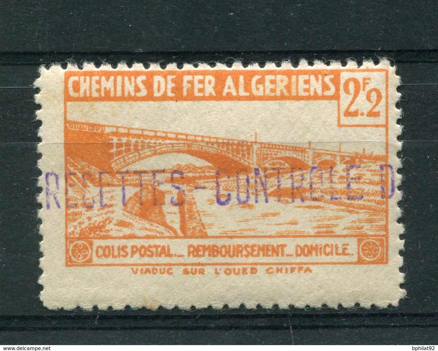 !!!  ALGERIE, COLIS POSTAL N°95  NEUF ** - Colis Postaux