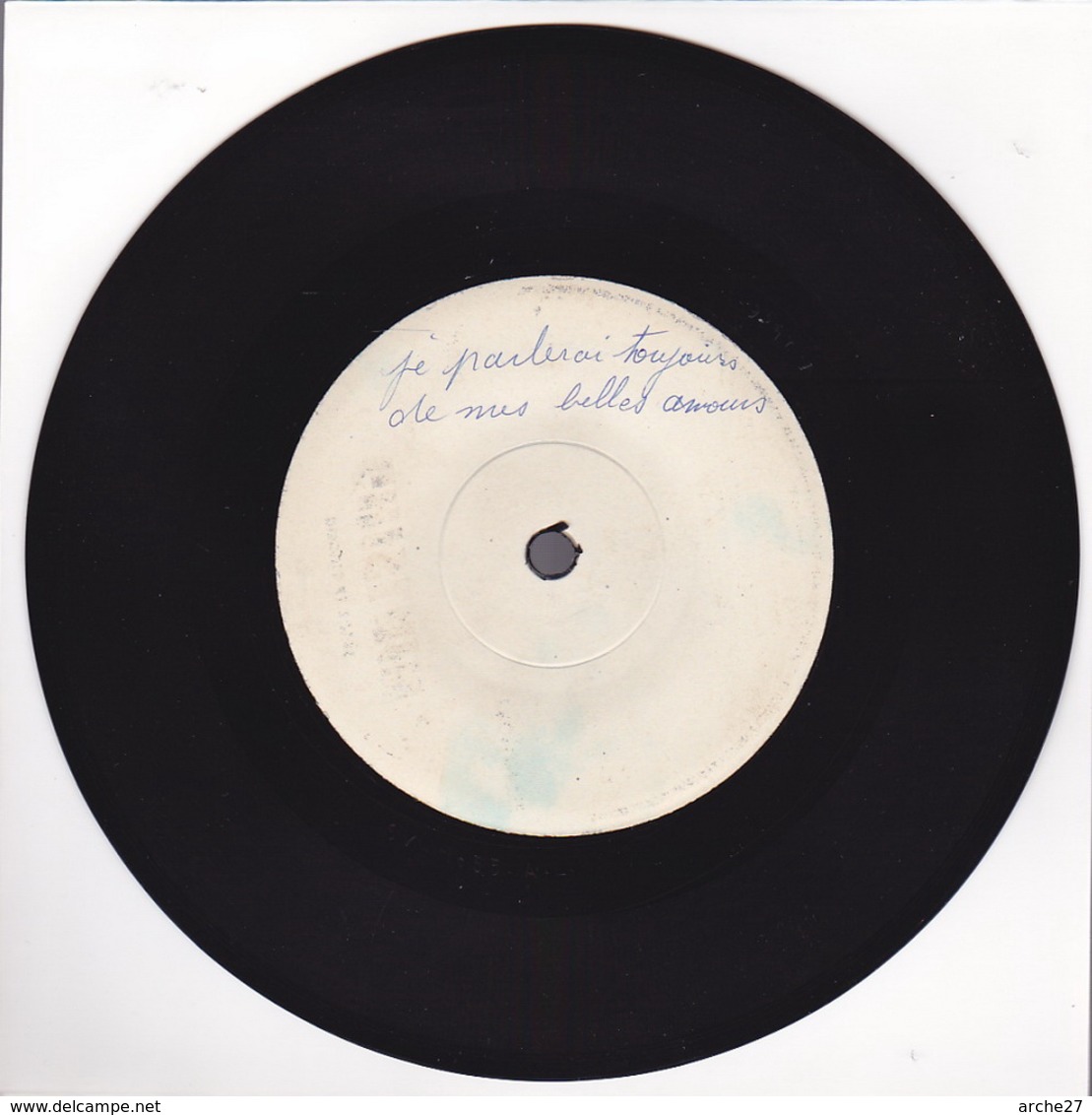 DISQUE VINYLE - 45T - échantillon - Test Pressing - 1055 - 16 - Musicals