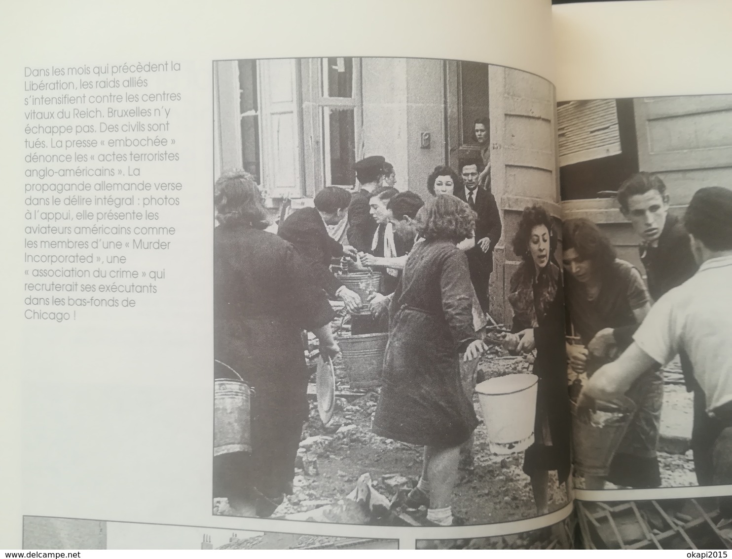 LA LIBÉRATION DE LA BELGIQUE DOSSIER JOURNAL LE SOIR ANNÉE 1994 200 PHOTOS  GUERRE 1939 - 1945 LIVRE HISTOIRE