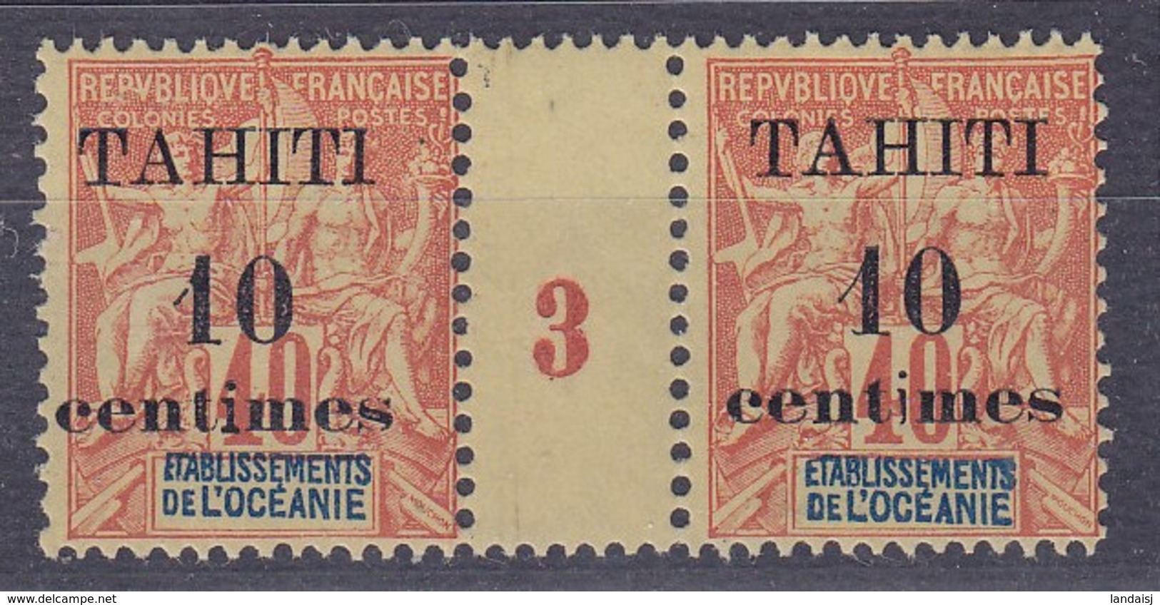 Tahiti  Millésime 1893   N° 32 ** - Ongebruikt