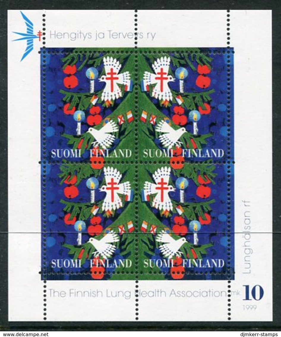 FINLAND 1999 Tuberculosis Charity Stamps,  Sheetlet Of Four. - Sonstige & Ohne Zuordnung