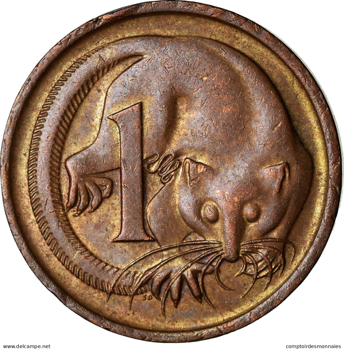 Monnaie, Australie, Elizabeth II, Cent, 1977, TTB, Bronze, KM:62 - Cent