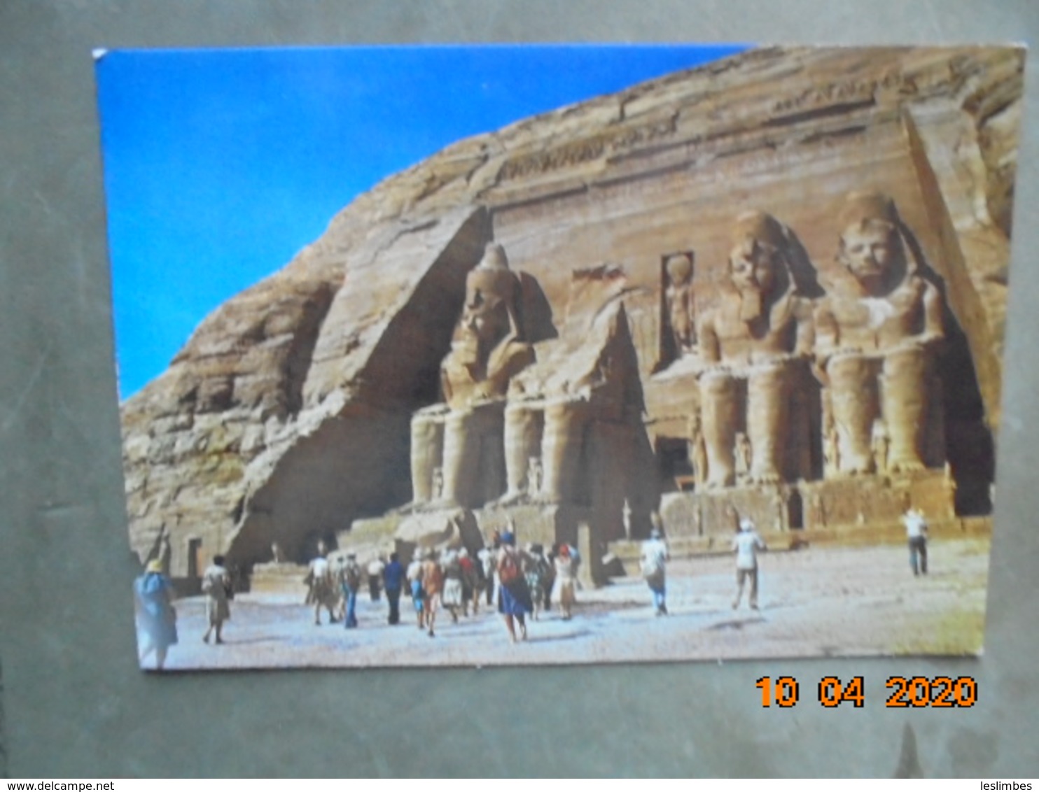 Abu Simbel General View Of The Temple. PM - Temples D'Abou Simbel