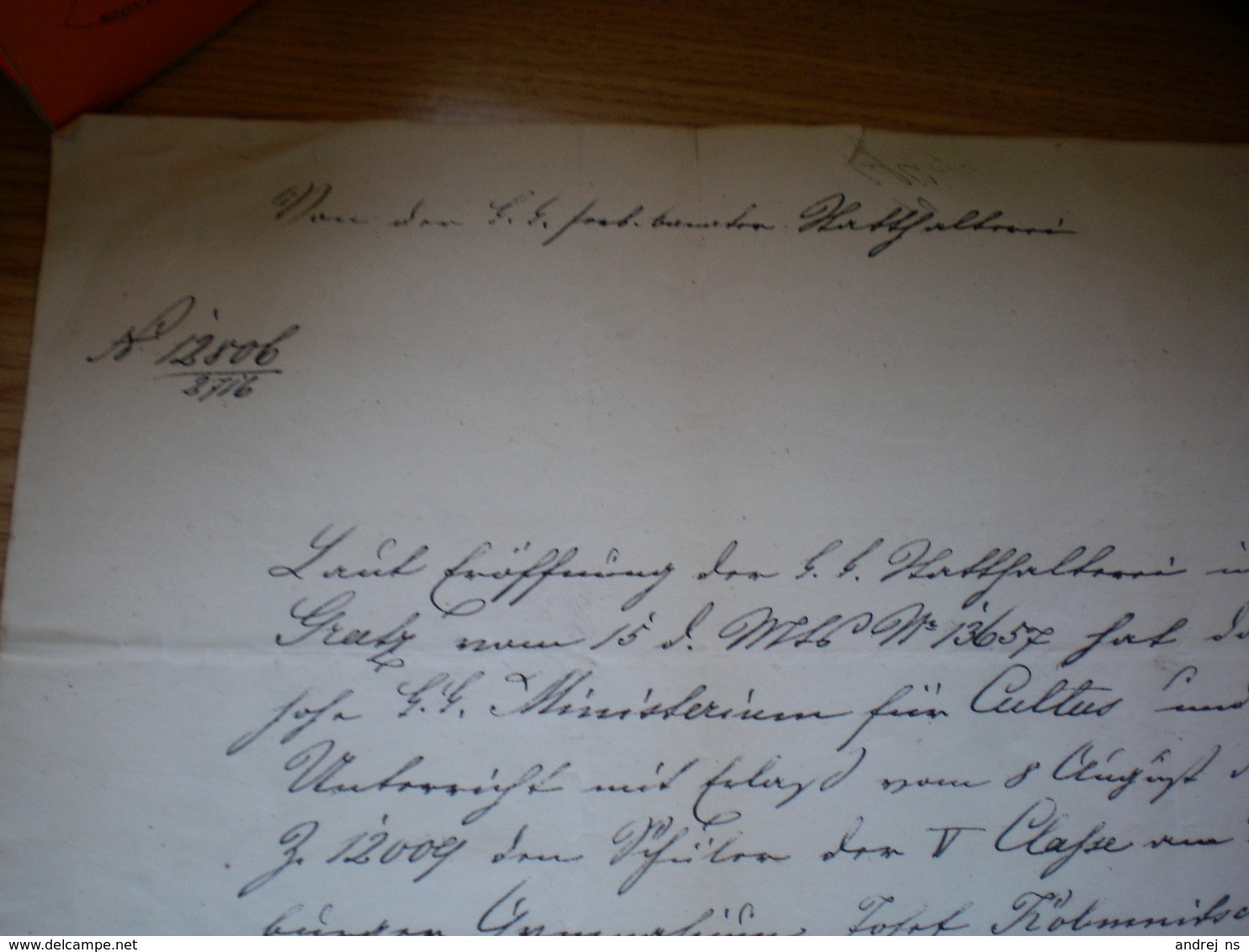 Ex Offo Temesvar To Neusatz 1859 Signatures - ...-1867 Prefilatelia