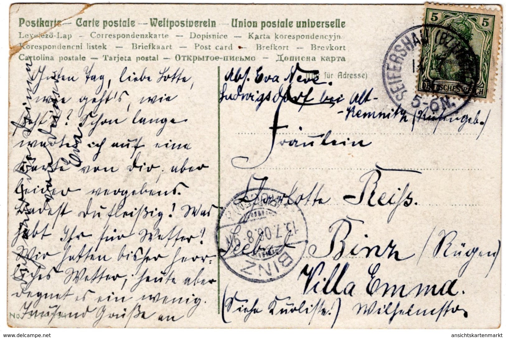 Künstlerkarte Riesengebirge, Stempel Seifershau Bz. Liegnitz, Alte Postkarte 1906 - Pologne