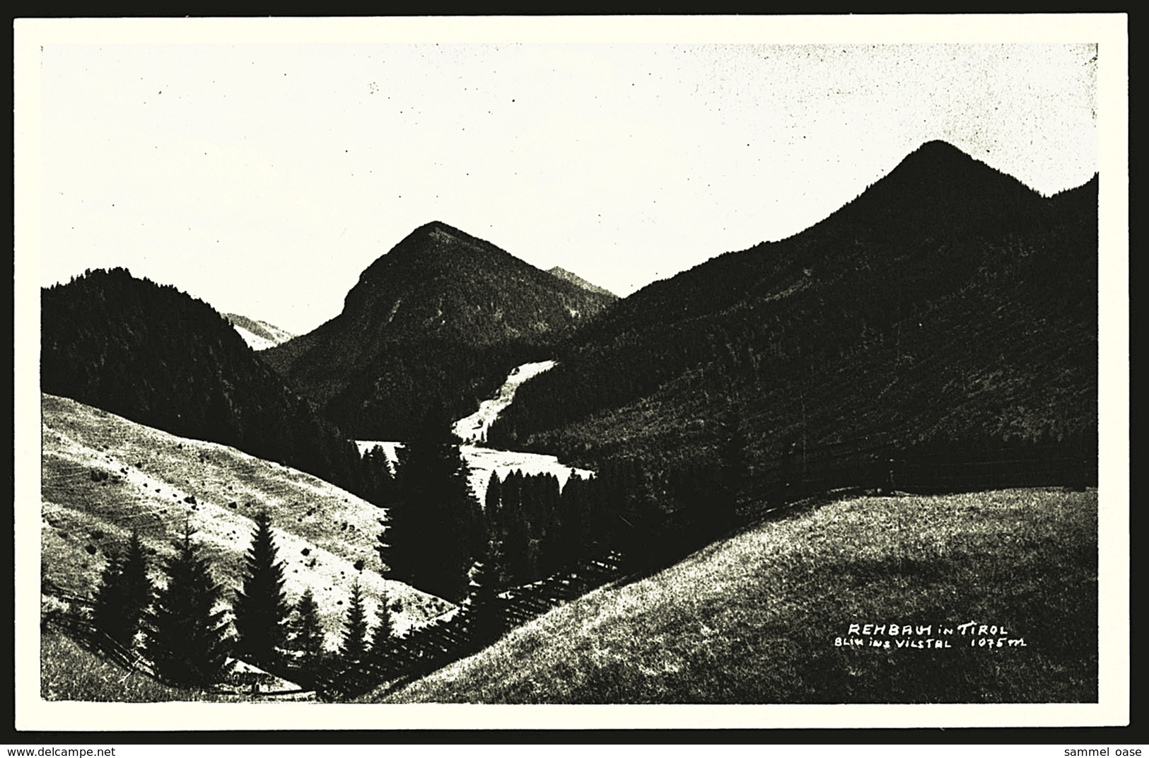 Rehbach / Tirol  -  Blick Ins Vilstal  -  Ansichtskarte Ca.1935  (12776) - Schattwald