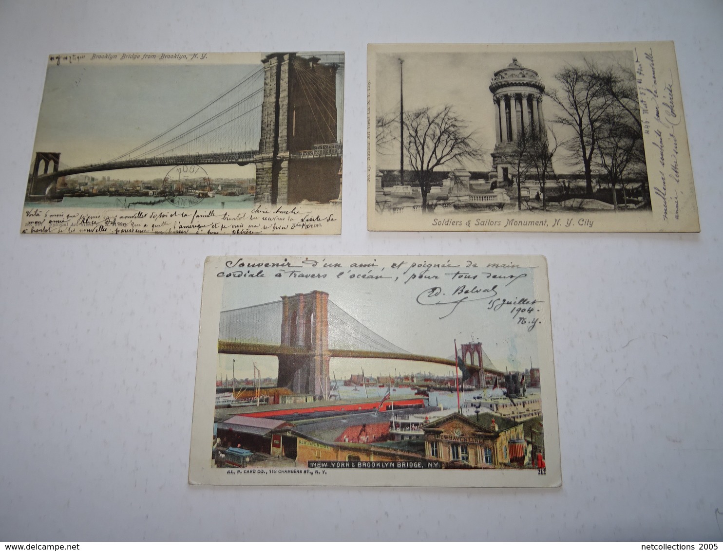 ETATS-UNIS LOT DE 9 CARTES POSTALE TOUTE DIFFERENTES SUR NEW-YORK CITY (CJ) - Verzamelingen